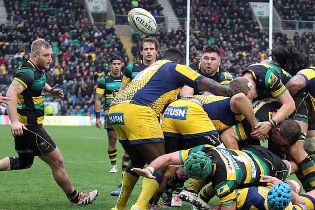 Saints scrapped to see off Worcester on Saturday (picture: Sharon Lucey)