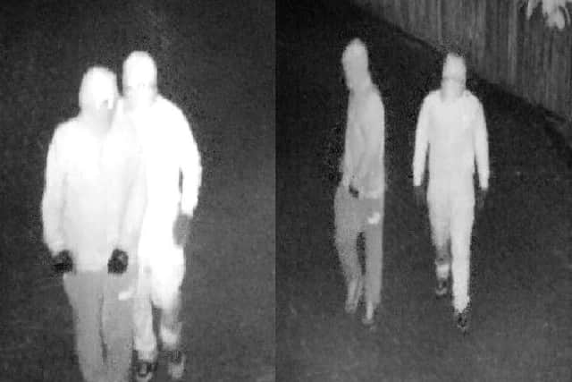 Police have released these CCTV images from the incident.