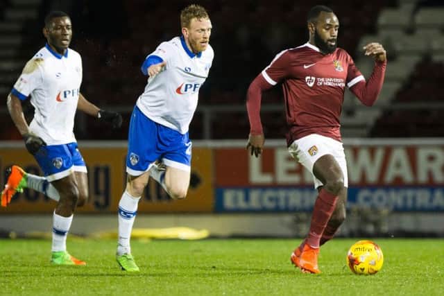 Hiram Boateng on the run