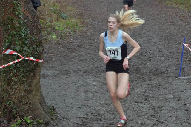 Amy Walker finished 54th in the Under-17s race