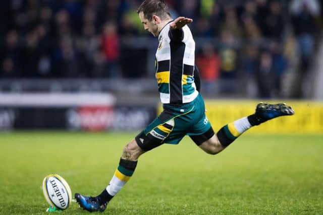 Stephen Myler impressed for Saints at Sale (picture: Kirsty Edmonds)