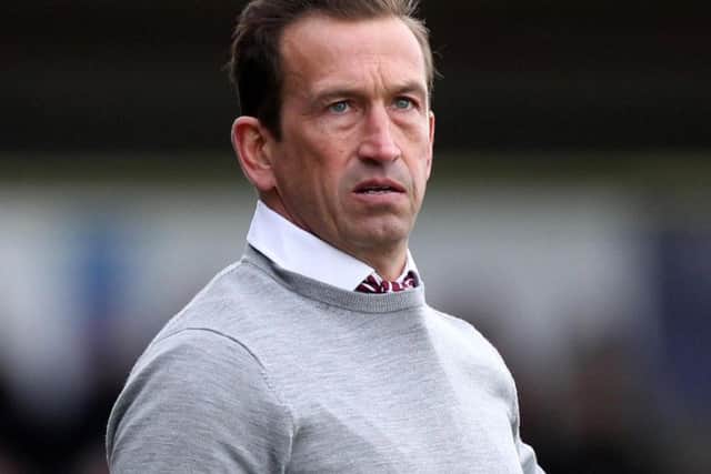 Cobblers boss Justin Edinburgh
