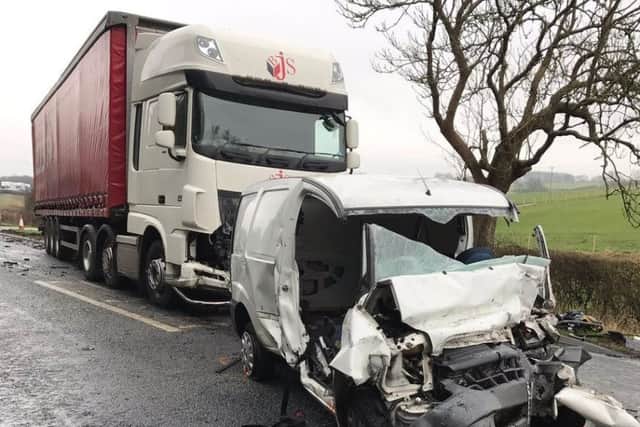 This picture of the damage caused was posted by @CorbyPolice on Twitter