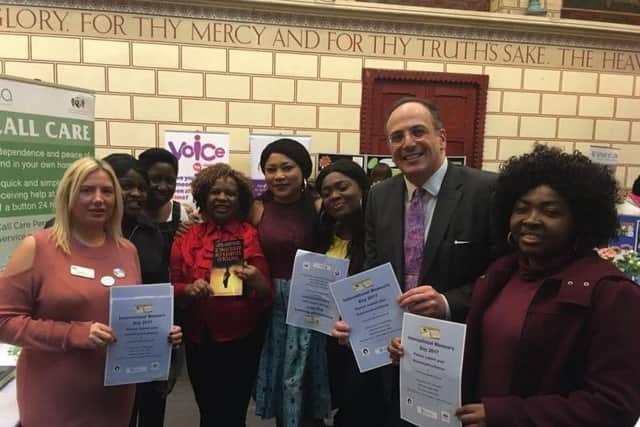 International Women's Day awards at Northampton Guildhall on Saturday