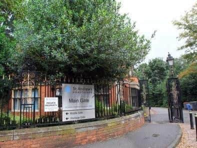 The Billing Road entrance at St Andrew's