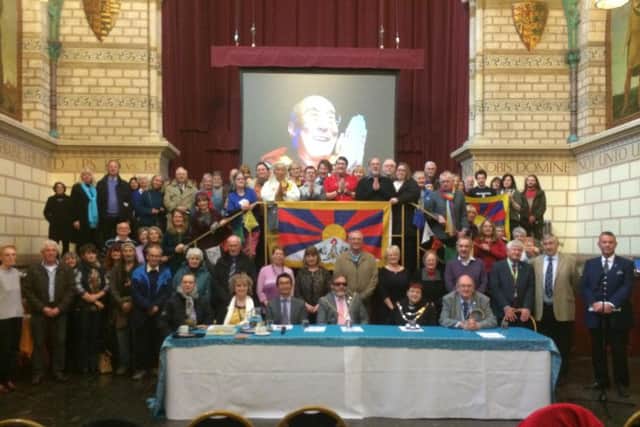 The annual ceremony was well attended at the Guildhall