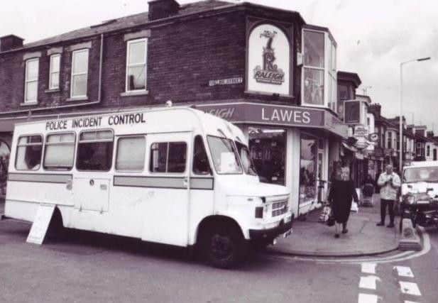 The murder scene back in 1993.