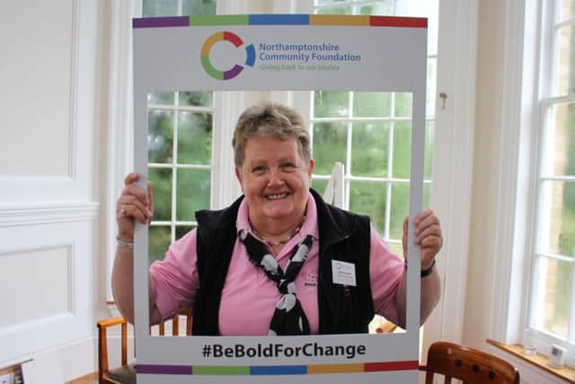 Glennis Hooper who spoke at the International Women's Day event