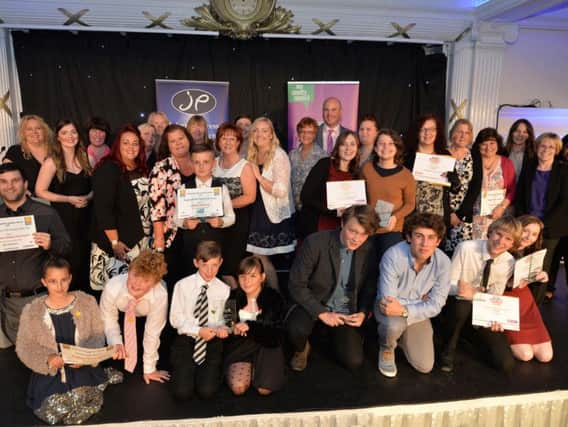 The winners of the Youth Ambition Awards 2016.