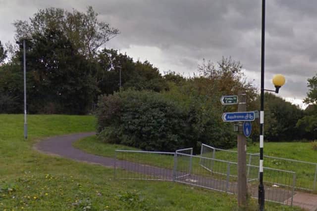 The incident happened near the bridge over the A45 in Fishponds Road, Little Billing.