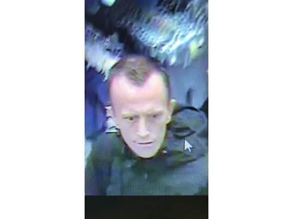 Police want to speak with this man in connection to a theft from a Northampton Asda supermarket.