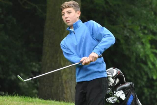 Kingsthorpes Owen Watts won the gross prize in the Junior NGL County Academy Par 3 Championship last year