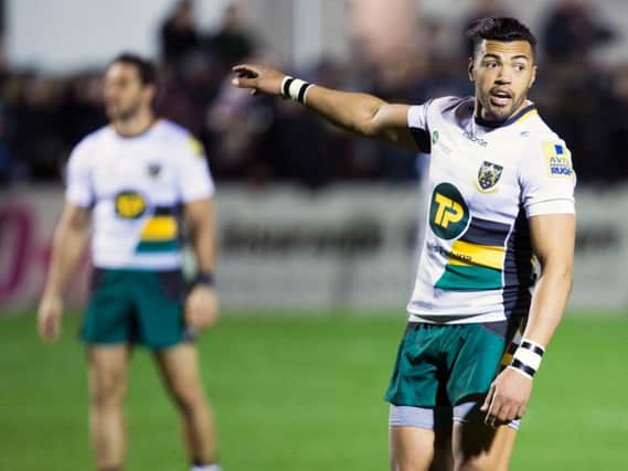 Luther Burrell was back in action for Saints at Bedford (pictures: Kirsty Edmonds)