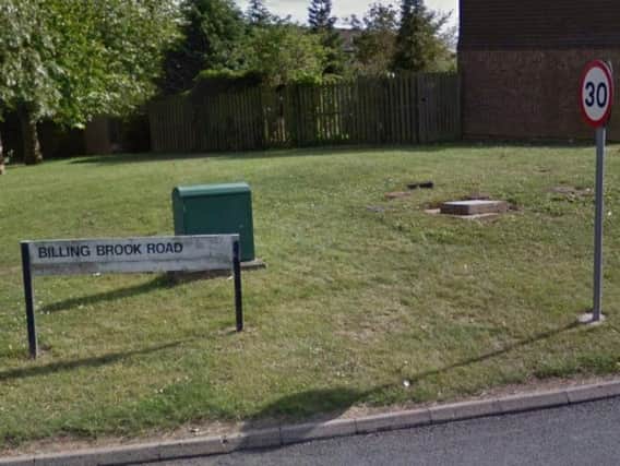 Two boys were approached by a pair of offenders in Billing Brook Road. Photo: Google Maps