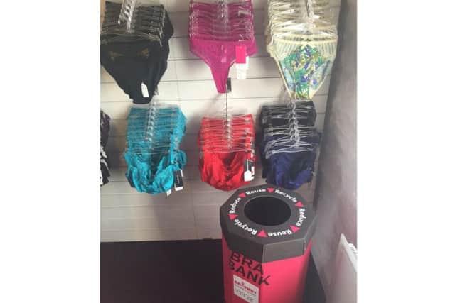 The Sheer Delights Bra Amnesty Bra Bin.