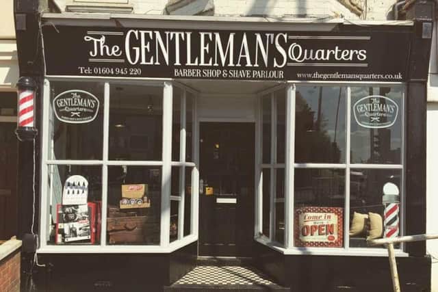 The Gentleman's Quarters barber shop