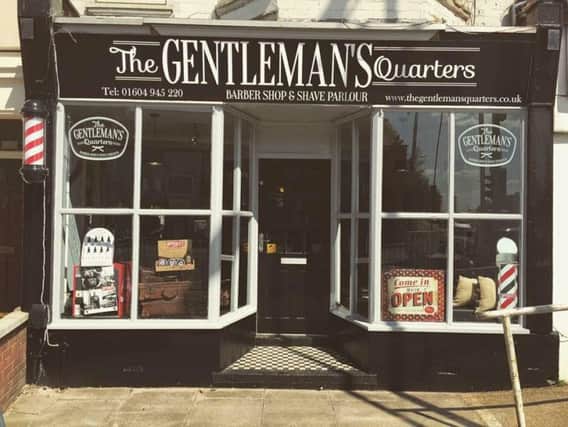The Gentleman's Quarters barber shop