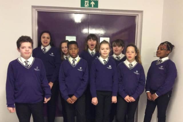 Pupils from Weston Favell Academy