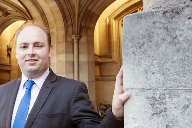 David Mackintosh has revealed he walked through New Palace Yard just two minutes before a suspected Islamist terror attacker stabbed a policeman there.