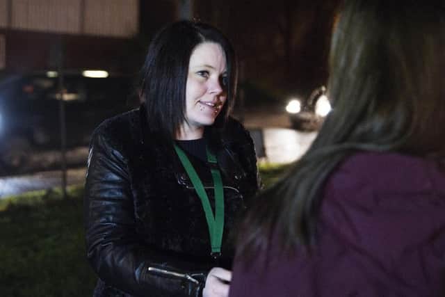 Kirstyn Frost works for Cygnet whole woman's service to provide advice and condoms to sex workers in Semilong, Spencer and Spring Borough's