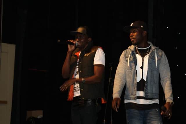 Hip-hop stars at the Northampton school