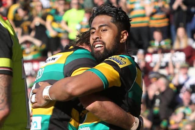 Ahsee Tuala scored Saints' second try