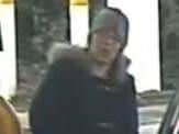 This woman is wanted following a fuel theft in Northampton