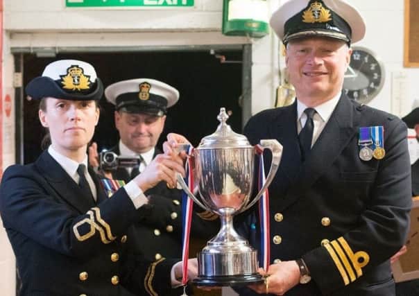 Lt Clare Read was presented the Presidents Cup
