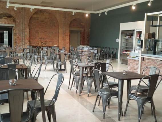 The Conservatory Room cafe is set to open at Delapre Abbey next week.