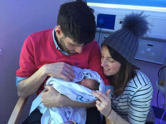 Laura was rushed to Northampton General Hospital, the only nearby hospital to Warwickshire that could help her deliver her baby.
