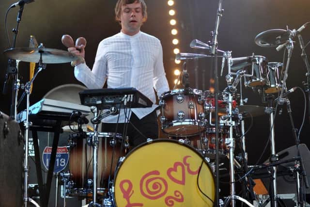 Ben Gordelier plays with Paul Weller at Delapre in 2013