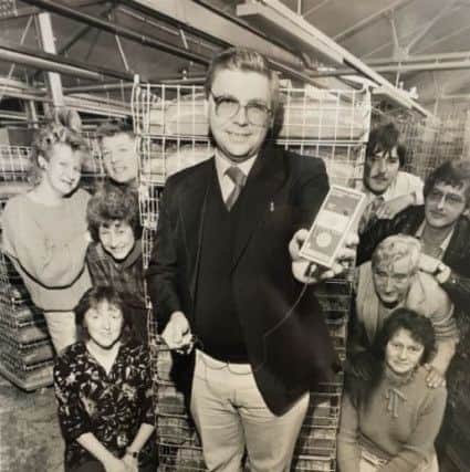 From our archive: Staff at the Shire Lodge bakery raised money for a respiration monitor alarm in 1986