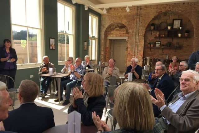 Stakeholders and community groups were invited to the opening of the abbey.