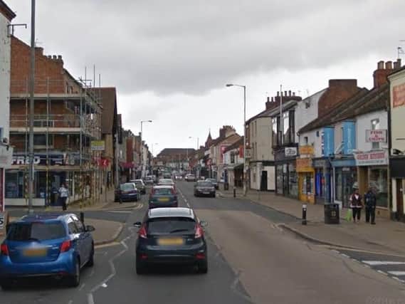 A man's face and neck was slashed with a coke can in Wellingborough Road.
