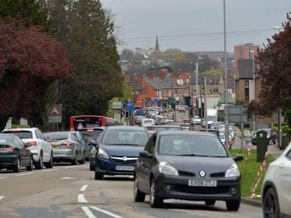 Temporary traffic lights in Weedon Road have been causing delays of half-an-hour and above... and they could be here until May.