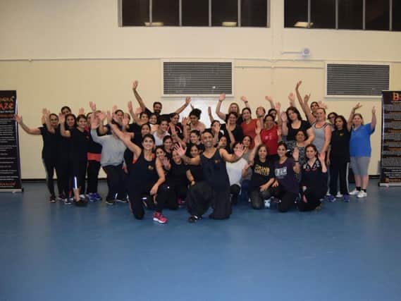 A Bhangra-inspired fitness founder has visited Northampton for one-off masterclass