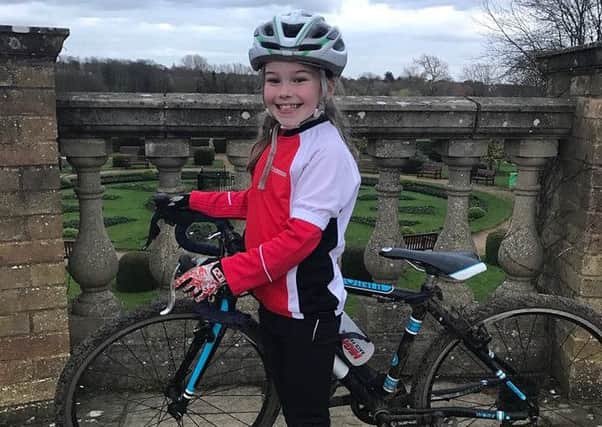 Ruby Isaac will be cycling the NorPIP charity bike ride, around Silverstone circuit  in aid of the Northamptonshire Parent Infant Partnership