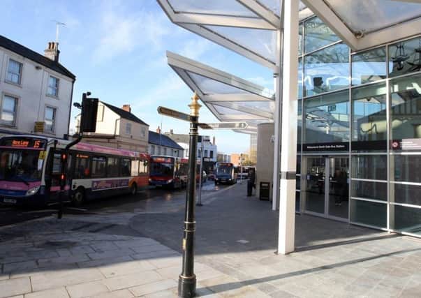 The North Gate Bus Station, in Silver Street.