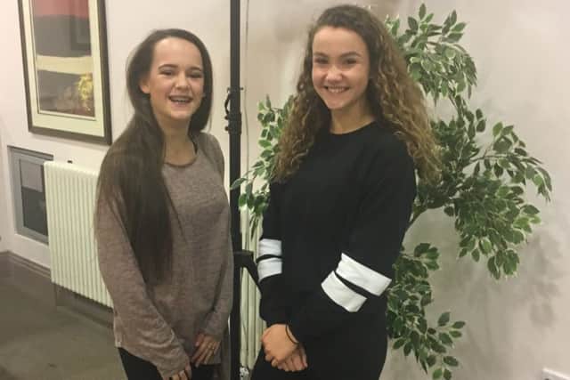 Tayla-Jayde and Daisy