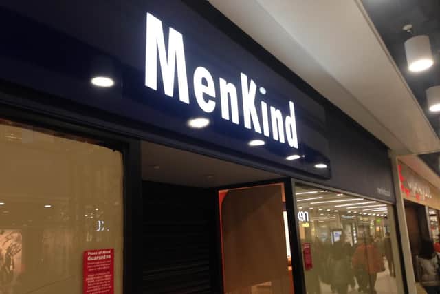 Menkind returns to the Grosvenor's Centre this May.