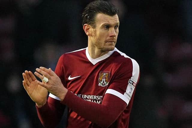 Cobblers central defender Zander Diamond