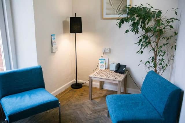 One of the Lowdown's counselling rooms.