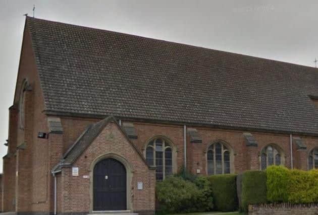 St Aidan's in Kingsthorpe, where Father Clark was serving. The priest has been suspended from his duties pending a fraud investigation.