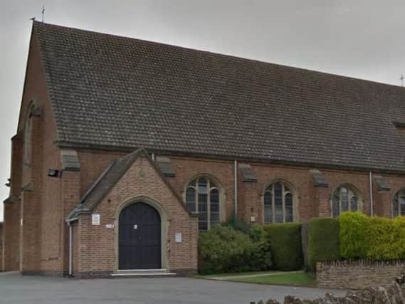 St Aidan's in Kingsthorpe, where Father Clark was serving. The priest has been suspended from his duties pending a fraud investigation.
