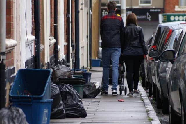 A policy of not collecting black bin liners was written into the terms of the last contract.