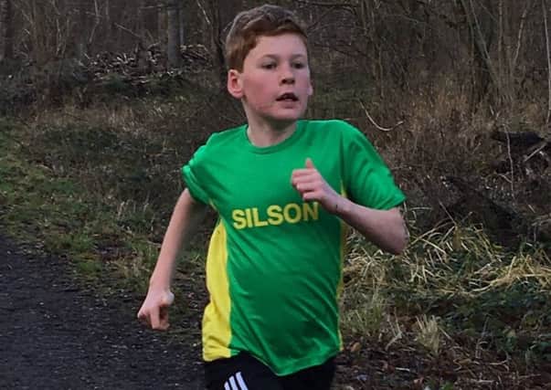 EYES ON THE PRIZE - Silson's Angus Morris in action in the Buckingham parkrun