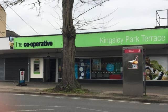 The Co-op in Kingsley Park Terrace on Kettering Road