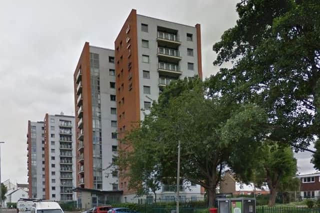 A man was chased and stabbed in the leg while walking through Northampton. Credit: Google maps