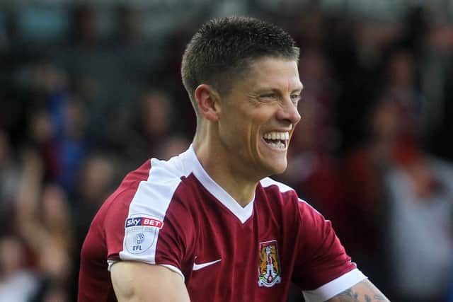 SMILING AGAIN: Alex Revell hopes his injury woes are behind him after three months out
