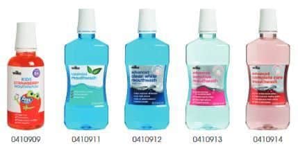 The mouthwash in question
